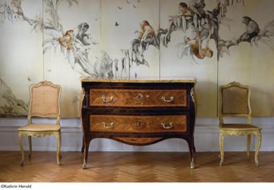 Elegante italienische Barockkommode, - The Otto v. Mitzlaff Collection