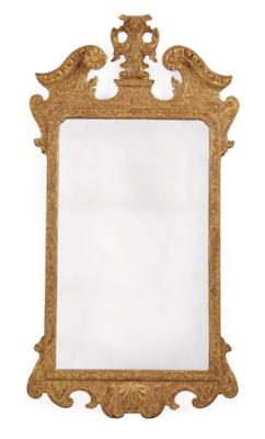 An Important English George I Wall Mirror, - Nábytek, starožitnosti, sklo a porcelán