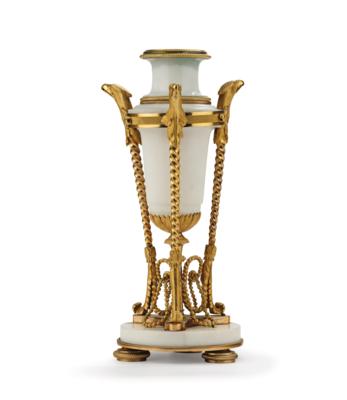 A Cassolette as Candleholder, - Furniture, Works of Art, Glass & Porcelain