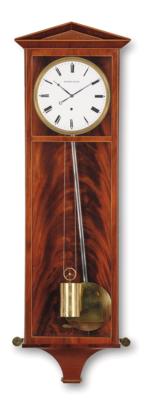 A “Dachluhr” Clock with 1-Month Power Reserve, Marked “Kaufmann in Wien”, - Nábytek, starožitnosti, sklo a porcelán