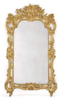 A French Salon Mirror, - Mobili e anitiquariato, vetri e porcellane