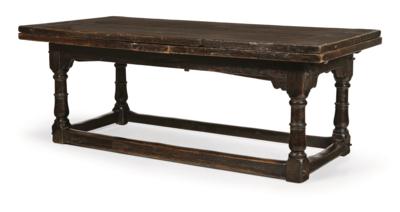 A Large Rectangular Extending Table, - Nábytek, starožitnosti, sklo a porcelán