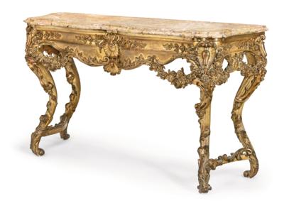 A Large Console Table, - Furniture, Works of Art, Glass & Porcelain