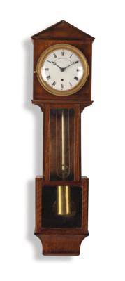 A Small Biedermeier Lantern Clock with 1-Week Power Reserve “Franz Lobmayer in Tyrnau”, - Mobili e anitiquariato, vetri e porcellane
