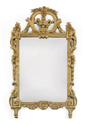 A Salon Mirror, - Furniture, Works of Art, Glass & Porcelain