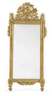 A Salon Mirror, - Mobili e anitiquariato, vetri e porcellane