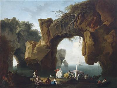 Claude Joseph Vernet (Avignone 1714 – Parigi 1789),  cerchia. - Dipinti antichi