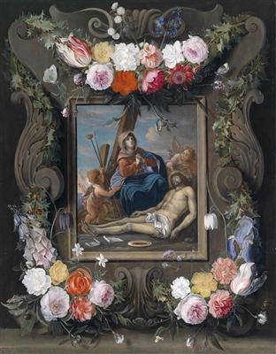 Jan van Kessel il vecchio (Anversa 1626-1679) - Dipinti antichi