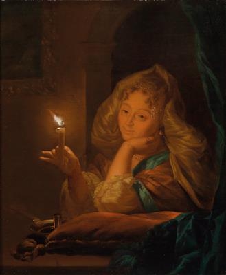 In the manner of Godfried Schalcken - Old Master Paintings