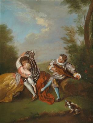 Manner of Jean-Antoine Watteau - Obrazy starých mistrů