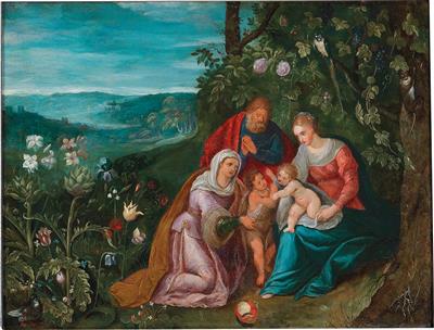 Jan Brueghel II and Frans Francken III - Dipinti antichi