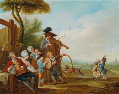 Louis Joseph Watteau - a pair (2) - Obrazy starých mistrů