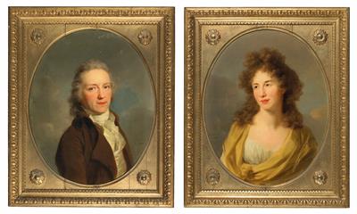 Johann Friedrich August Tischbein, a pair (2) - Old Master Paintings