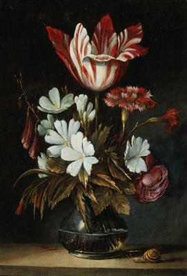 Follower of Ambrosius Bosschaert II - Dipinti antichi