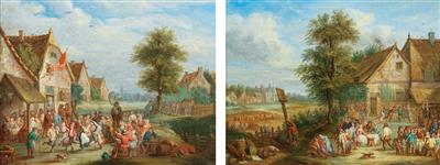 Flemish School, 18th Century (2) - Dipinti antichi