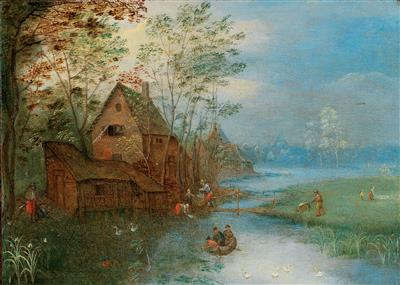 Follower of Jan Brueghel I - Dipinti antichi