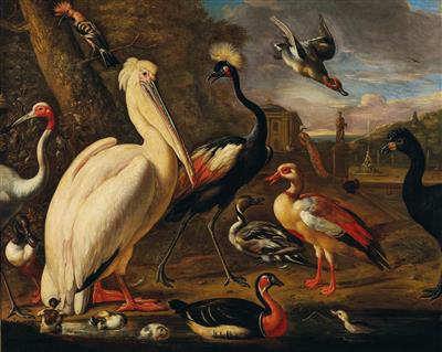 Associate of Melchior de Hondecoeter - Old Master Paintings