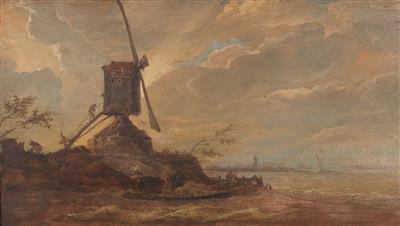 Attributed to Jan van Goyen - Old Master Paintings