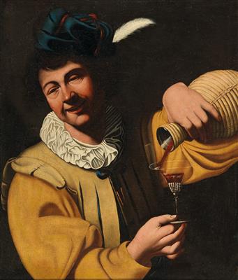 Follower of Caravaggio, 17th Century - Old Master Paintings