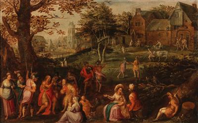 Flemish School, circa 17th Century - Dipinti antichi