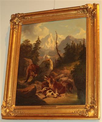 Kopie nach/Copy after Friedrich Gauermann (1807-1862) - Obrazy