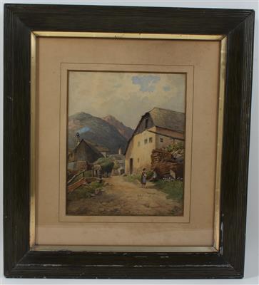 Österreich um 1890 - Bilder Varia - Aquarelle und Miniaturen