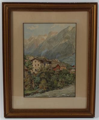 W. Schulmeister, um 1920 - Bilder Varia - Aquarelle und Miniaturen