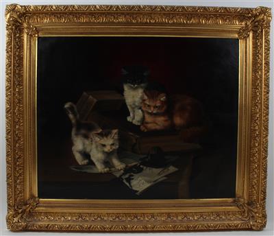 Künstler um 1900 - Tiermalereien