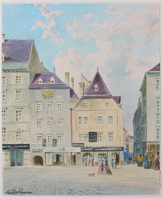 Franz Gerasch - Akvarely a miniatury