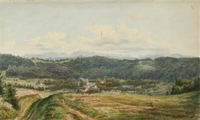 L. Fischer, um 1880 - Aquarelle und Miniaturen