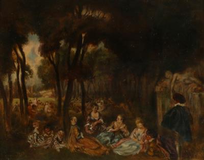 Jean Antoine Watteau - Obrazy