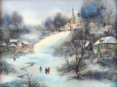Kulikov, Russischer Künstler, Ende 20. Jahrhundert - Obrazy