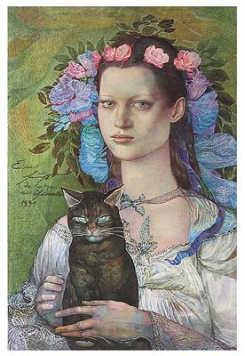 Ernst Fuchs * - Graphic prints, multiples, paintings and watercolours