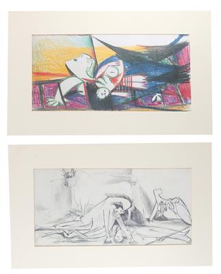 Nach Pablo Picasso * - Druckgrafiken, Multiples, Zeichnungen und Aquarelle
