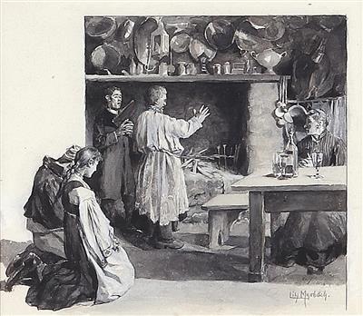 Lily Myrbach, 19. Jahrhundert - Dipinti