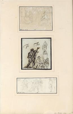 Joseph Fischer - Mistrovské kresby, Tisky do roku 1900, Akvarely a miniatury