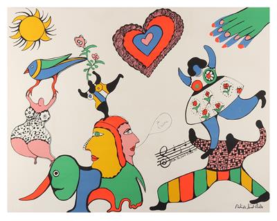 Niki de Saint-Phalle * - Paintings and Graphic prints