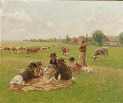 Hermann Reisz - Letní aukce Obrazy