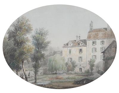 Francois Edmé Ricois - Meisterzeichnungen, Druckgraphik bis 1900, Aquarelle und Miniaturen
