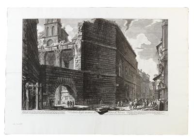 Giovanni Battista Piranesi - Meisterzeichnungen, Druckgraphik bis 1900, Aquarelle und Miniaturen