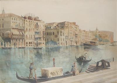 Aquarellist um 1900 - Dipinti