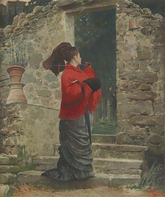 E. Benda, um 1890 - Paintings