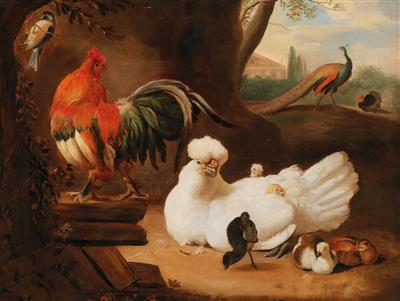 Nachfolger von Melchior de Hondecoeter - Paintings