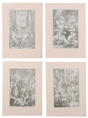 Hendrick Goltzius - Meisterzeichnungen, Druckgraphik bis 1900, Aquarelle und Miniaturen