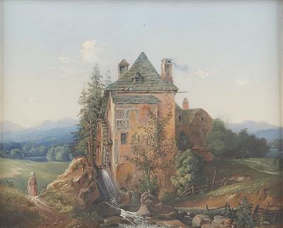 W. Sandler um 1860 - Paintings