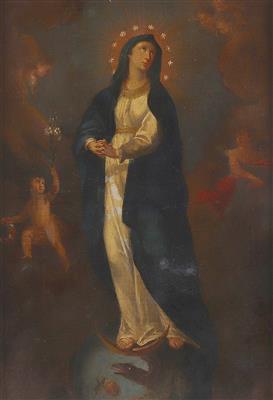 Künstler um 1800 Madonna Immaculata, - Paintings