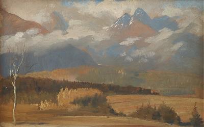 Nandor Katona zugeschrieben/ attributed (Szepes-Ofalu 1864-1932 Buda- pest) Tatralandschaft, - Paintings
