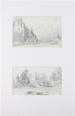 Leopold Munsch - Mistrovské kresby, Tisky do roku 1900, Akvarely a miniatury