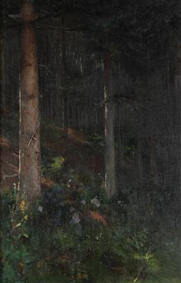 Ludwig Rösch zugeschrieben/attributed (1865-1936) Sonniges Waldstück, - Bilder