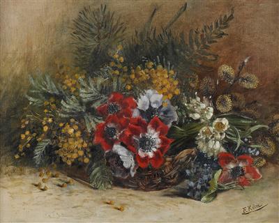 E. Keim, um 1900 - Paintings